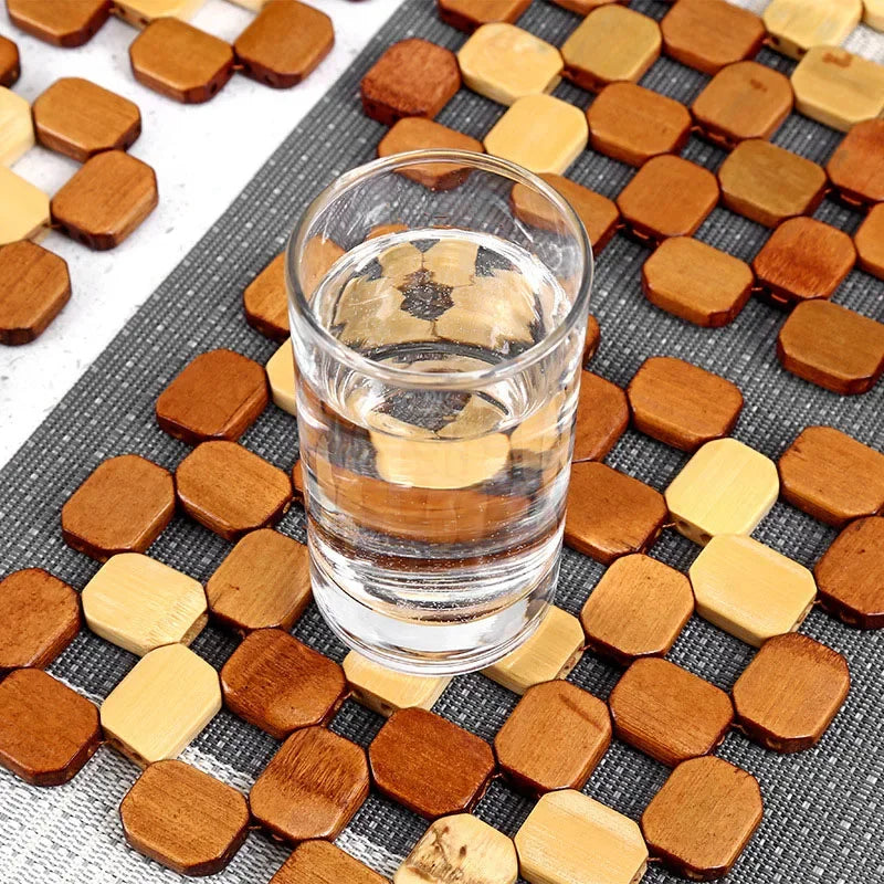 Coussin isolant en bambou : protection thermique écologique pour des repas élégants