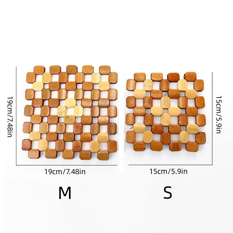 Coussin isolant en bambou : protection thermique écologique pour des repas élégants