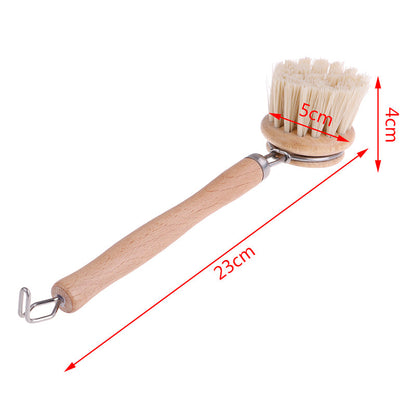 环保竹厨房刷 - 轻松、可持续清洁