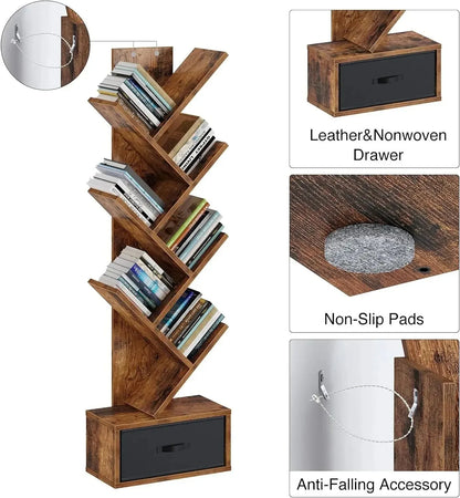 Small Modern Kids' Bookshelf – Stylish Storage & Easy Access