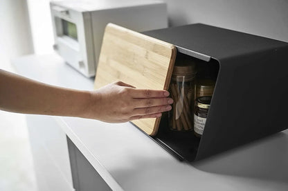 대나무 빵 상자 - 빵을 신선하게 유지하세요 & 깔끔하고 뿌리 깊은 생활