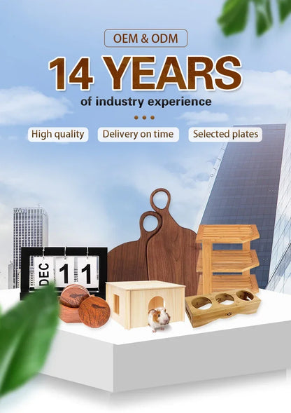 불규칙한 나무 어린이 책장 - 재미있는 정리함 - [브랜드 이름]