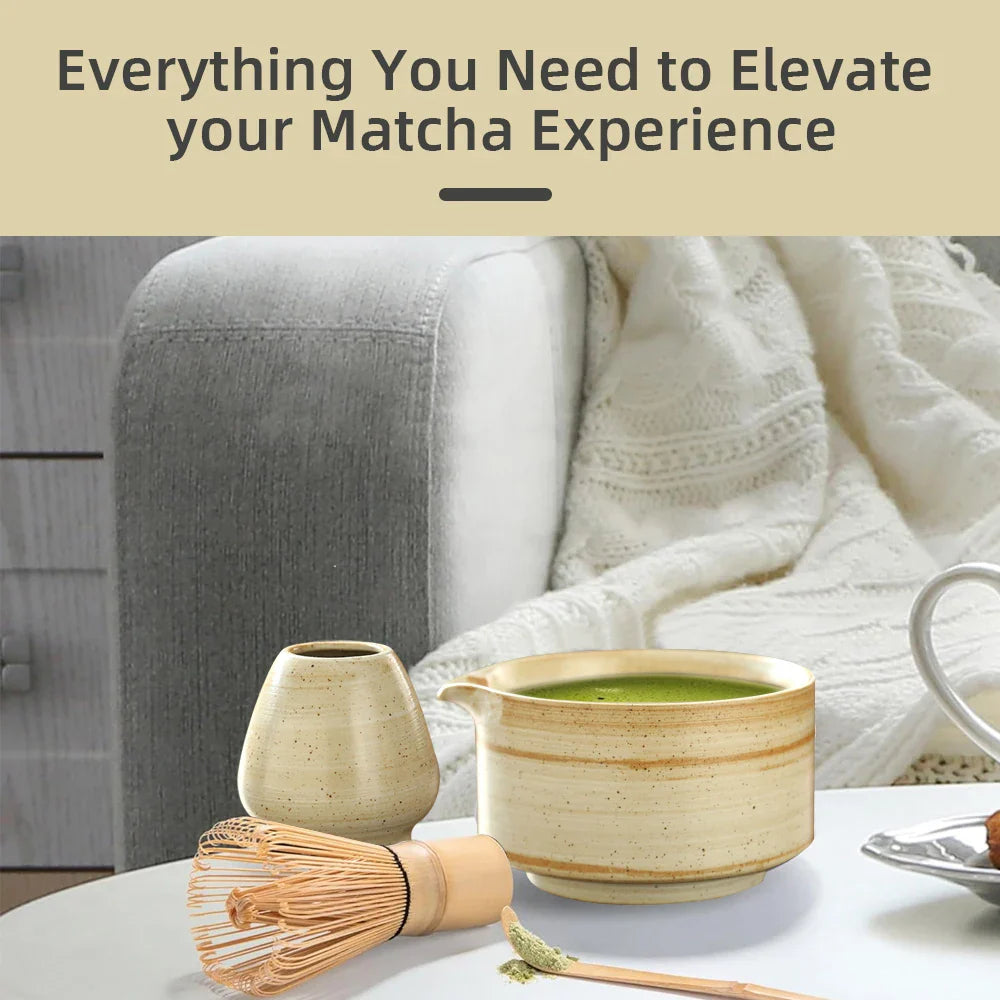 Japanese Matcha Tea Set - Elevate Your Brewing Ritual
