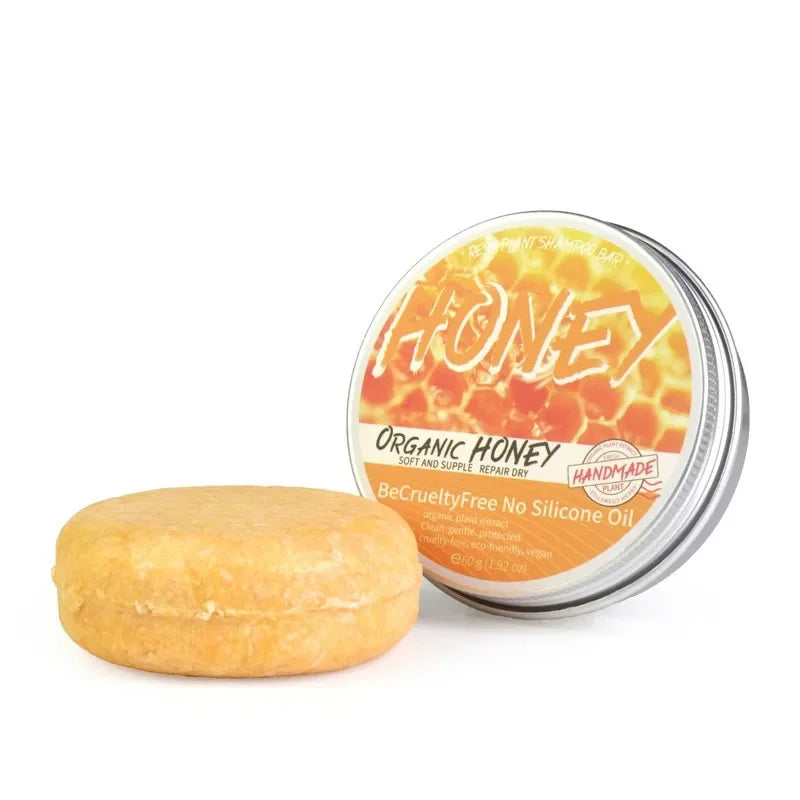 Natural Honey Shampoo - Soft, Dandruff-Free Hair by Rooted Living