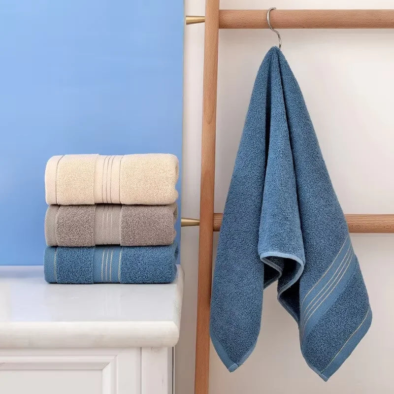 Ultra-Absorbent Cotton Towel - Soft & Skin-Friendly | Family Must-Have