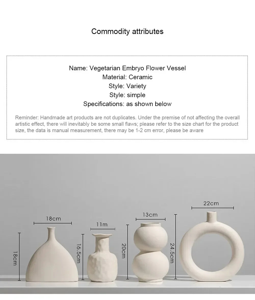 Pot de fleur en céramique écologique – Décoration moderne par Crafts