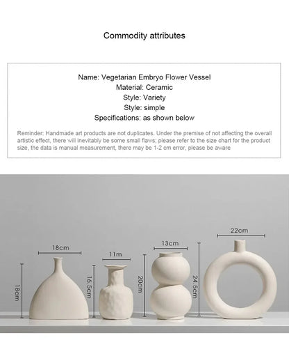 Pot de fleur en céramique écologique – Décoration moderne par Crafts