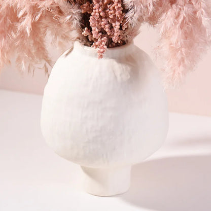 Handmade Ceramic Vase - Artisan Floral Elegance for Home
