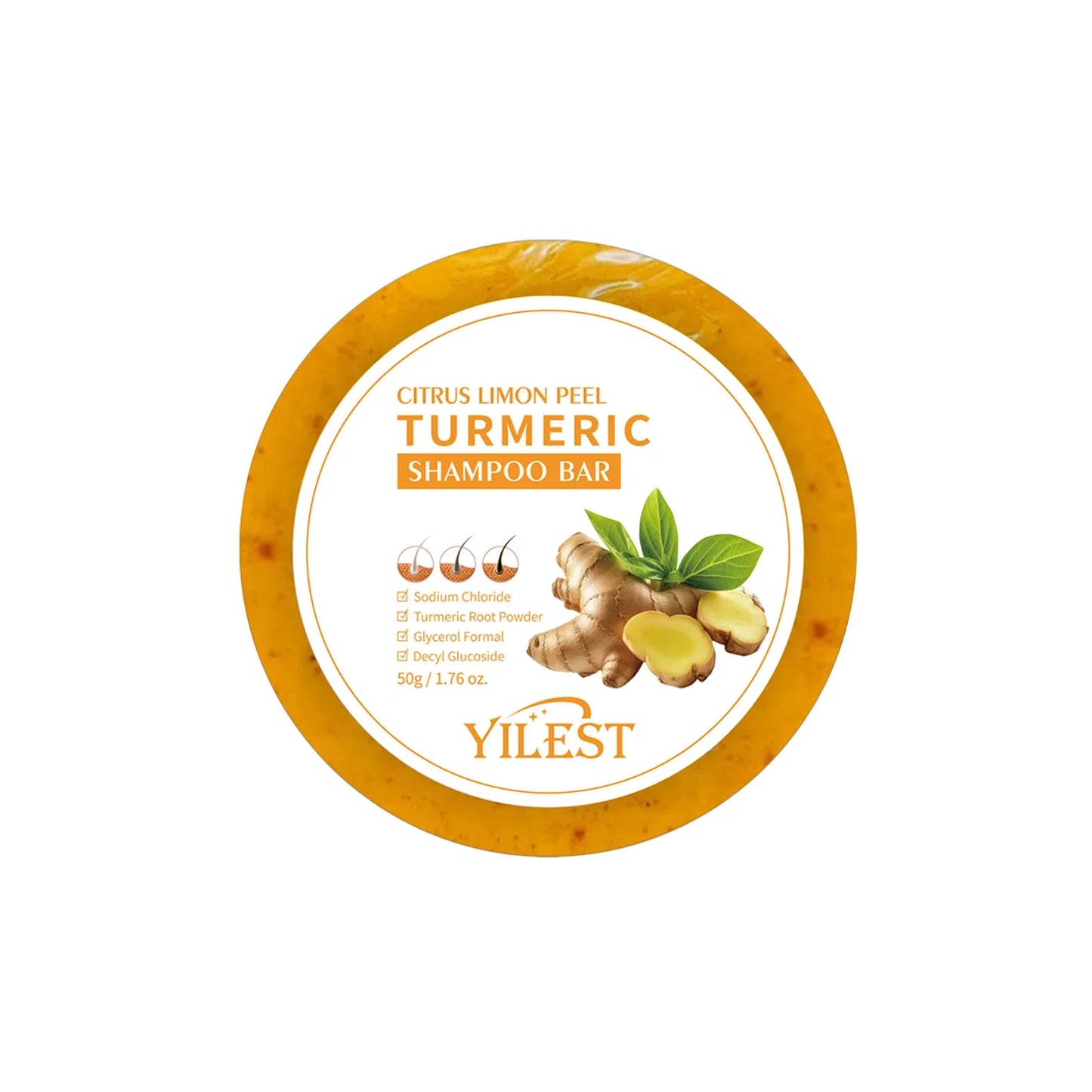 유기농 코코넛 오일 샴푸 바 - Nourish & 머리카락 강화