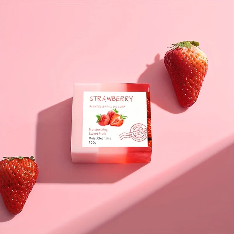 Nourishing Strawberry Soap: Rich Lather for Radiant Skin