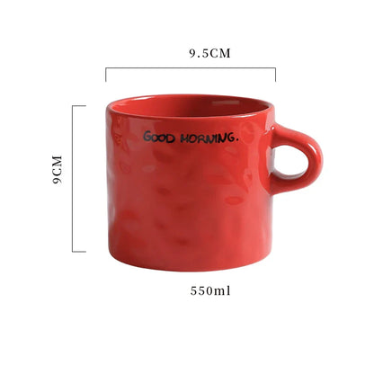 Stylish 550 ML Ceramic Mug - Perfect for Coffee Lovers!