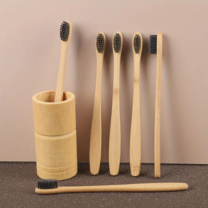 Eco-Friendly Bamboo Toothbrushes for Sensitive Teeth | Rooted Living
