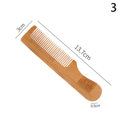 Eco-Friendly Bamboo Comb: Anti-Static Tool for Pros