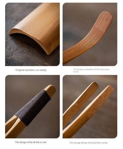 Bamboo Tea Scoop Set - Elevate Your Brew - Eco-Friendly Artisan