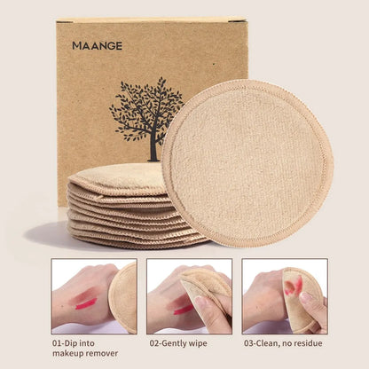 MAANGE Reusable Makeup Remover Pads – Eco-Friendly Cleansing for All