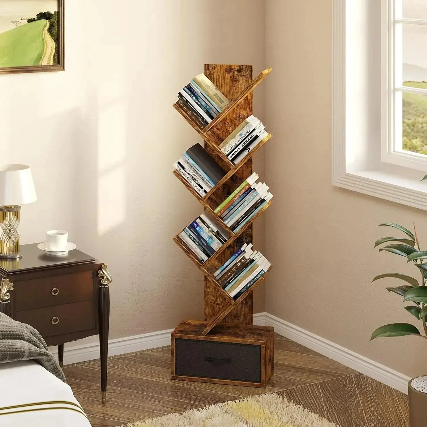 Small Modern Kids' Bookshelf – Stylish Storage & Easy Access