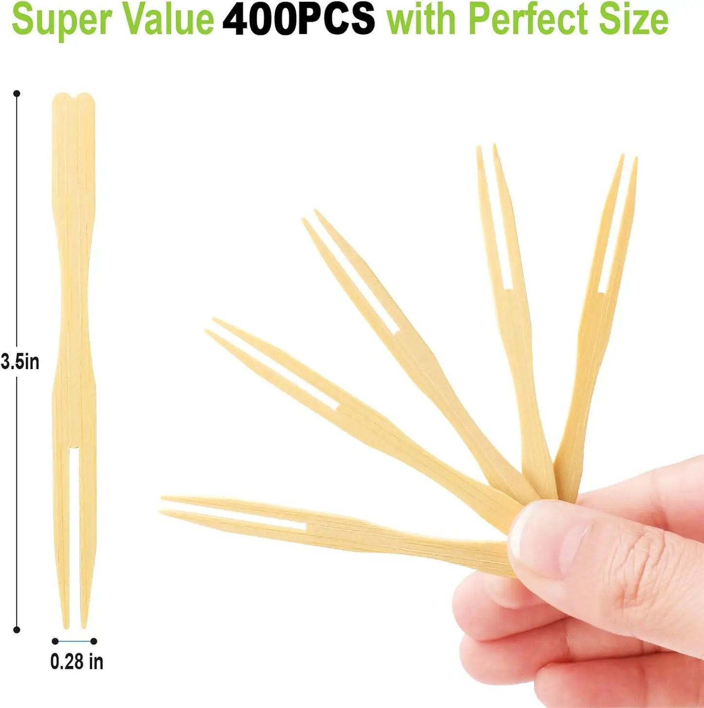 Eco-Friendly Bamboo Forks: Chic Charcuterie Essential