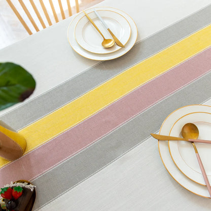 Battilo Waterproof Linen Cotton Tablecloth – Elevate Dining Style