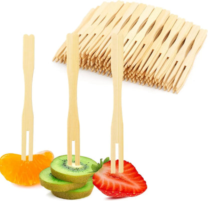 Eco-Friendly Bamboo Forks: Chic Charcuterie Essential