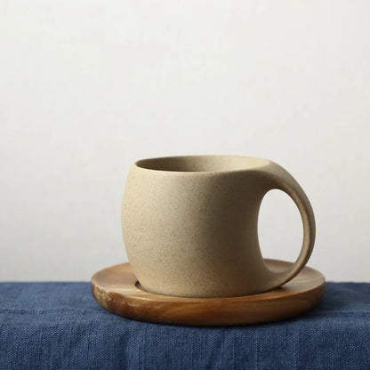 Elegant Ceramic Coffee Cups - 220ml for Coffee Lovers!