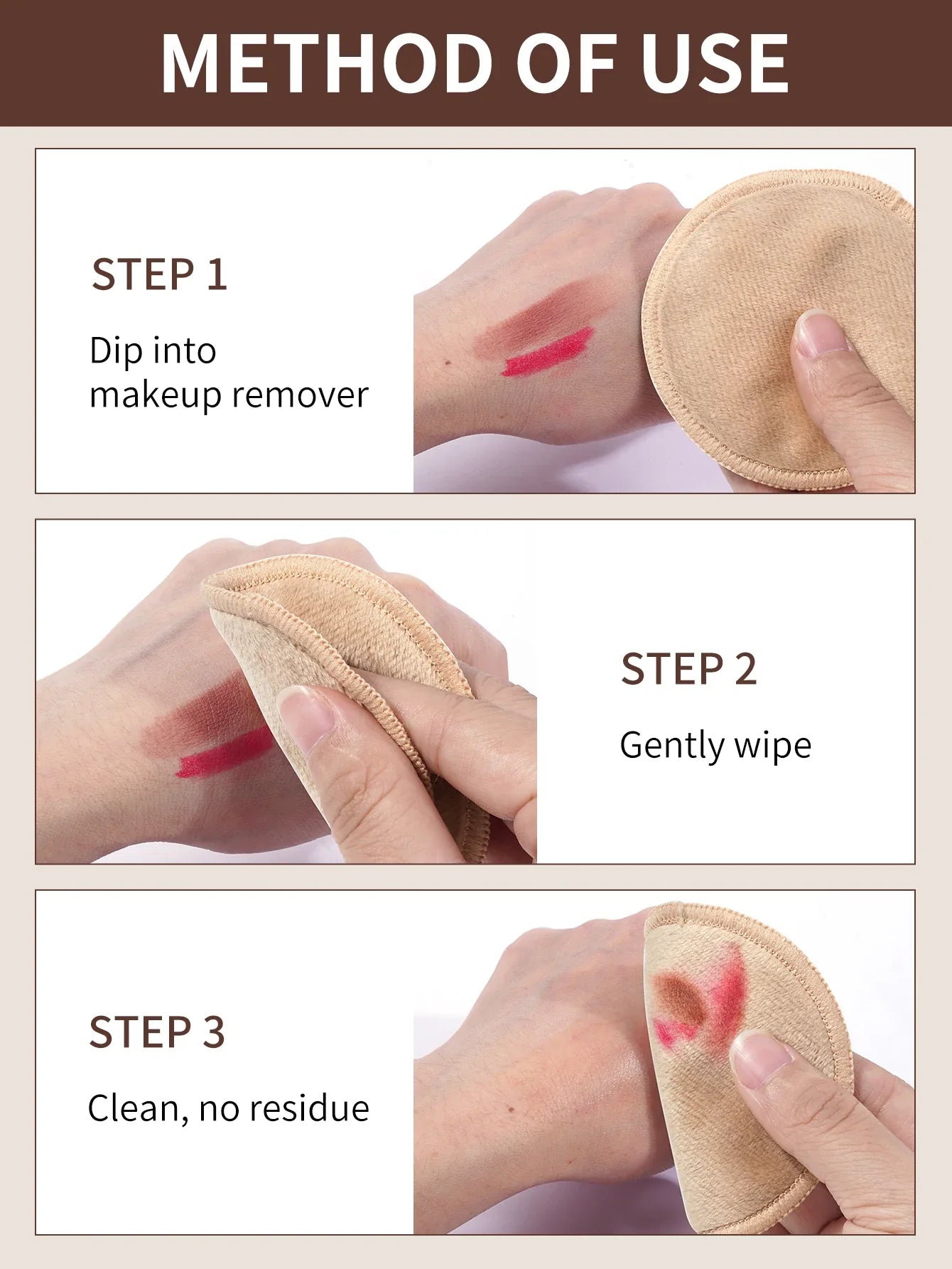 MAANGE Reusable Makeup Remover Pads – Eco-Friendly Cleansing for All