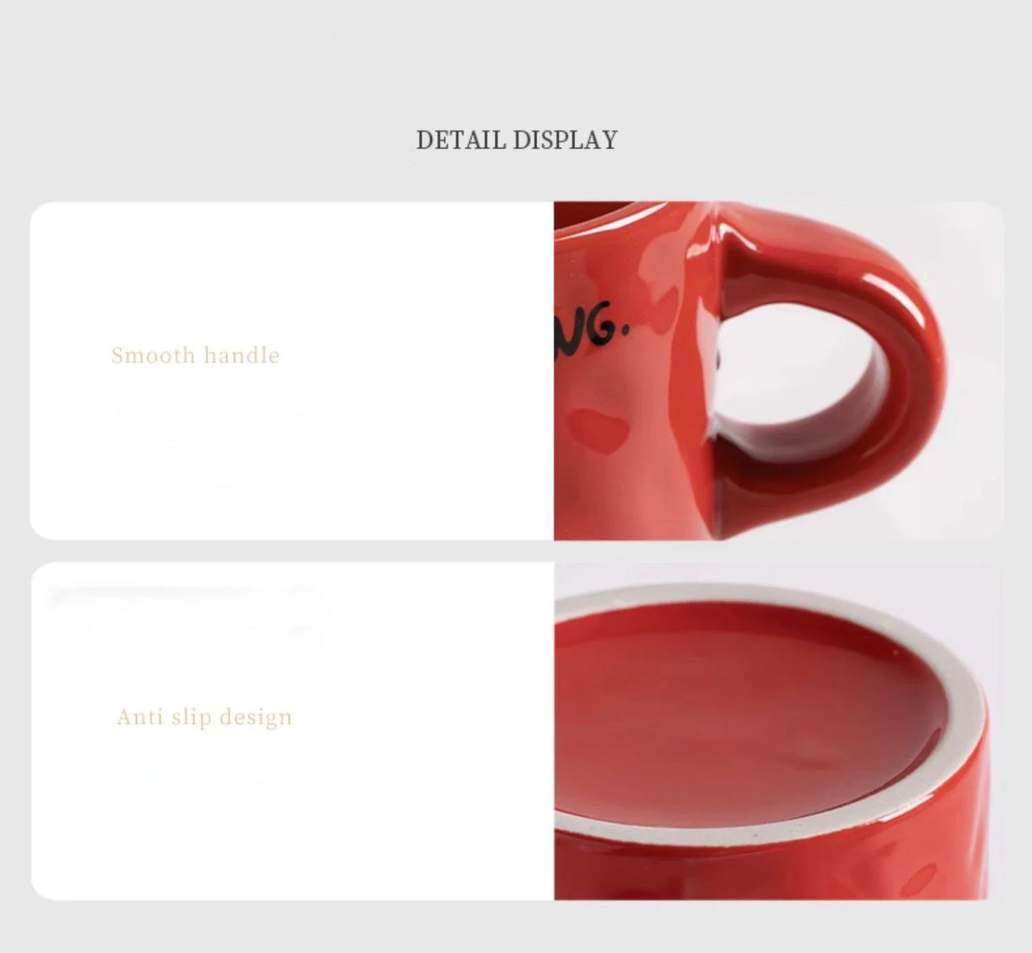 Stylish 550 ML Ceramic Mug - Perfect for Coffee Lovers!
