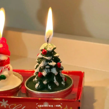 Christmas Tree Candle - Cozy Holiday Joy by CozyHome